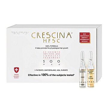 Crescina Re-Growth Anti-Hair Loss Man 500