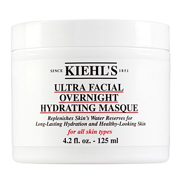 Kiehl's Нічна зволожувальна маска для обличчя для всіх типів шкіри Ultra Facial