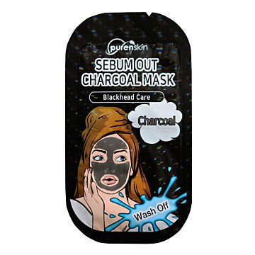 Goshen Purenskin Wash Off Sebum Out Charcoal Mask