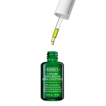 Kiehl's Концентрат для лица с маслом семян конопли Cannabis Sativa Seed Oil