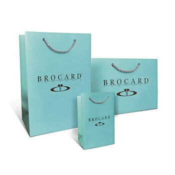Brocard Пакет паперовий бірюзовий BROCARD