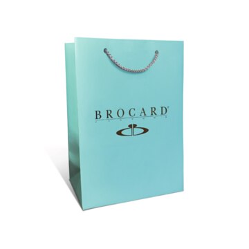Brocard Пакет бумажный бирюзовый BROCARD