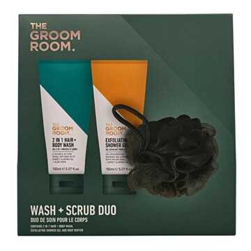 Groom Room Wash&Scrub Duo