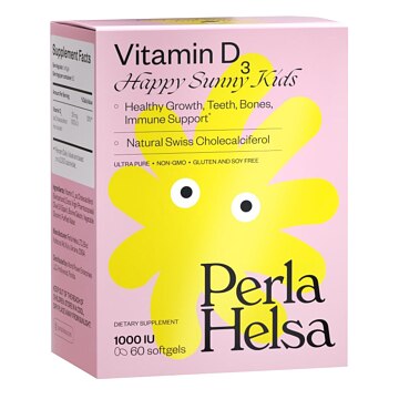 Perla Helsa Vitamin D3 Happy Sunny Kids 1000 IU