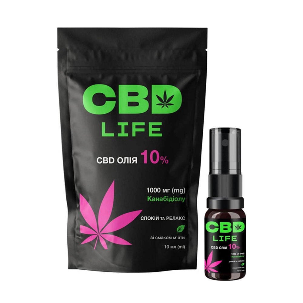 CBD life CBD — 10 ML купити в інтернет-магазині BROCARD з