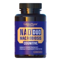 Golden Pharm NAD+ DUO Macrobiosis Cognitive
