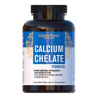 Golden Pharm Calcium Chelate with Vitamin D3