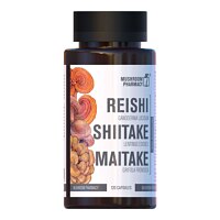 Mushroom Pharmacy Reishi Shiitake Maitake