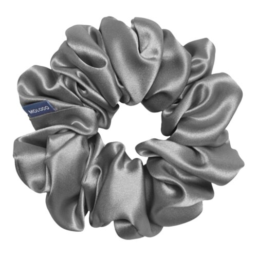 резинка для волосся Silk Scrunchie 1 PCS Stone Grey